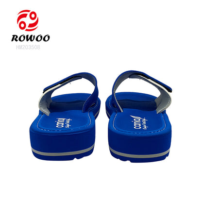 Wholesale Custom Logo Fashion Outdoor Adjustable Men Women Slides Slippers