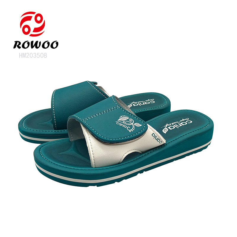 Wholesale Custom Logo Fashion Outdoor Adjustable Men Women Slides Slippers