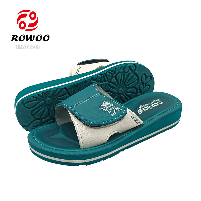 Wholesale Custom Logo Fashion Outdoor Adjustable Men Women Slides Slippers