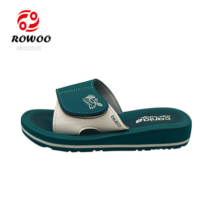 Wholesale Custom Logo Fashion Outdoor Adjustable Men Women Slides Slippers