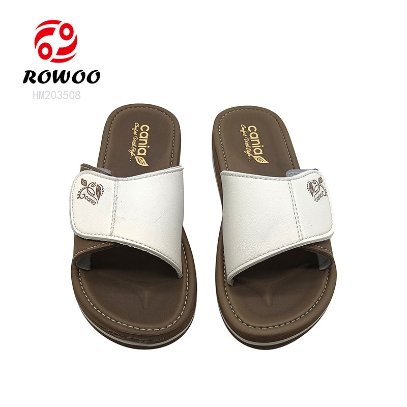 Wholesale Custom Logo Fashion Outdoor Adjustable Men Women Slides Slippers