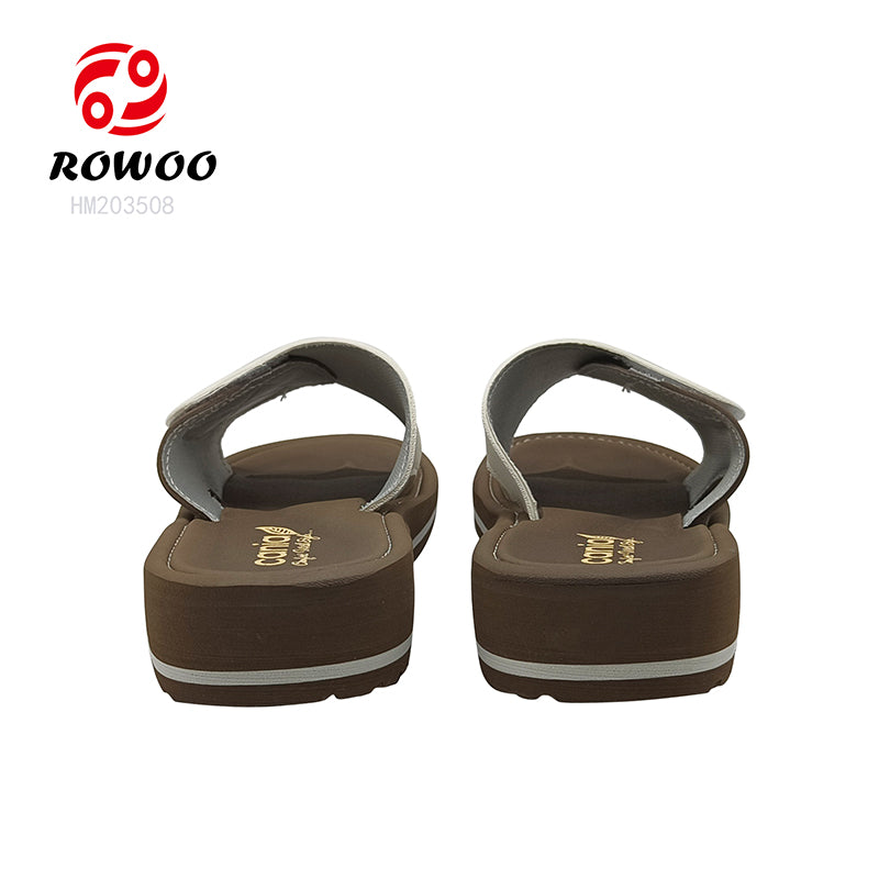 Wholesale Custom Logo Fashion Outdoor Adjustable Men Women Slides Slippers