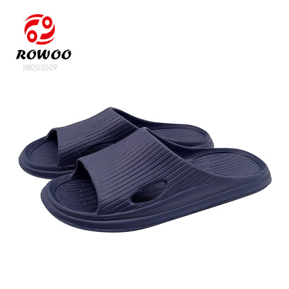 Fashion Men Anti-slip Shower Sandals Bathroom Slides Shoes Men Home Slipper Sandals