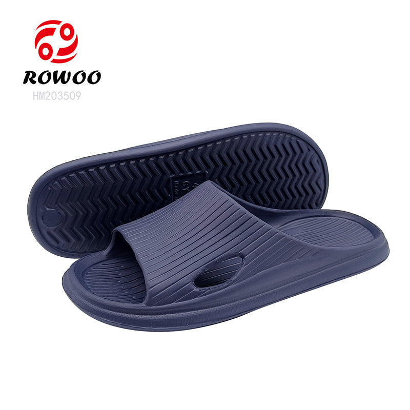 Fashion Men Anti-slip Shower Sandals Bathroom Slides Shoes Men Home Slipper Sandals