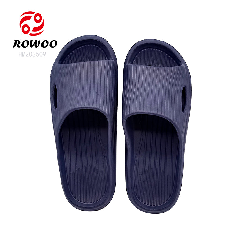 Fashion Men Anti-slip Shower Sandals Bathroom Slides Shoes Men Home Slipper Sandals