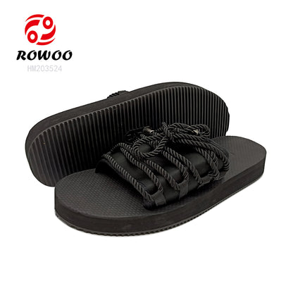 Wholesales Custom Logo EVA PU Slides Outdoor Cool Sandals