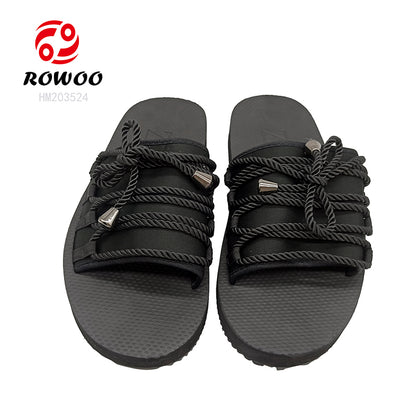 Wholesales Custom Logo EVA PU Slides Outdoor Cool Sandals