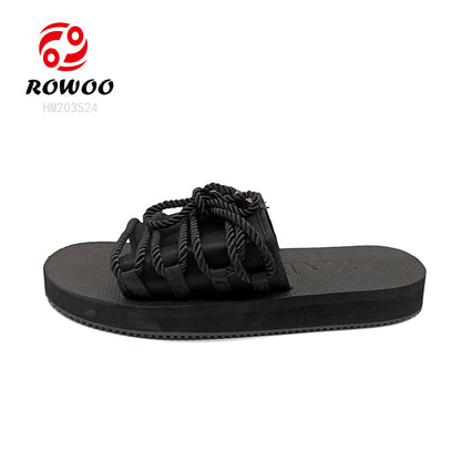 Wholesales Custom Logo EVA PU Slides Outdoor Cool Sandals