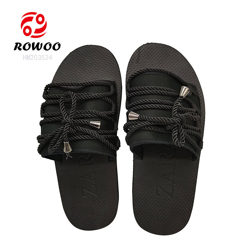 Wholesales Custom Logo EVA PU Slides Outdoor Cool Sandals