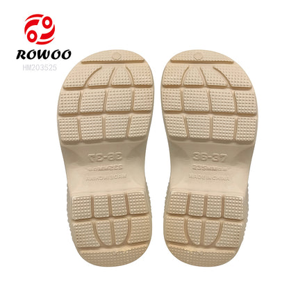 Ladies DIY Breathable High Heel Wedge Sandals Fashionable Platform High Quality EVA Outsole Summer Spring Garden Shoes