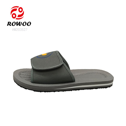 Men's Custom Classic Beach Sandals Wholesale Hotel Bathroom Adjustable Slippers