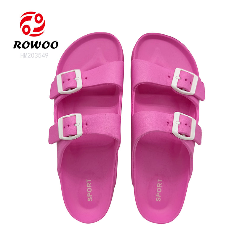 Thick Bottom EVA Sandals Fashion Ladies Lightweight Slide Shoes Wholesale Summer Beach Sandals for Women