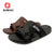 New Unisex Men Outdoor Slippers Slide Sandals Beach Soft PU Sole Flat Shoes Sandals Homme Men Slippers 2024