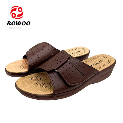 Lightweight Arabic Ladies Wedge Sandals Fashion New Design Slippers Summer Casual Sandals