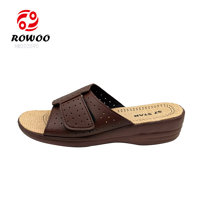 Lightweight Arabic Ladies Wedge Sandals Fashion New Design Slippers Summer Casual Sandals