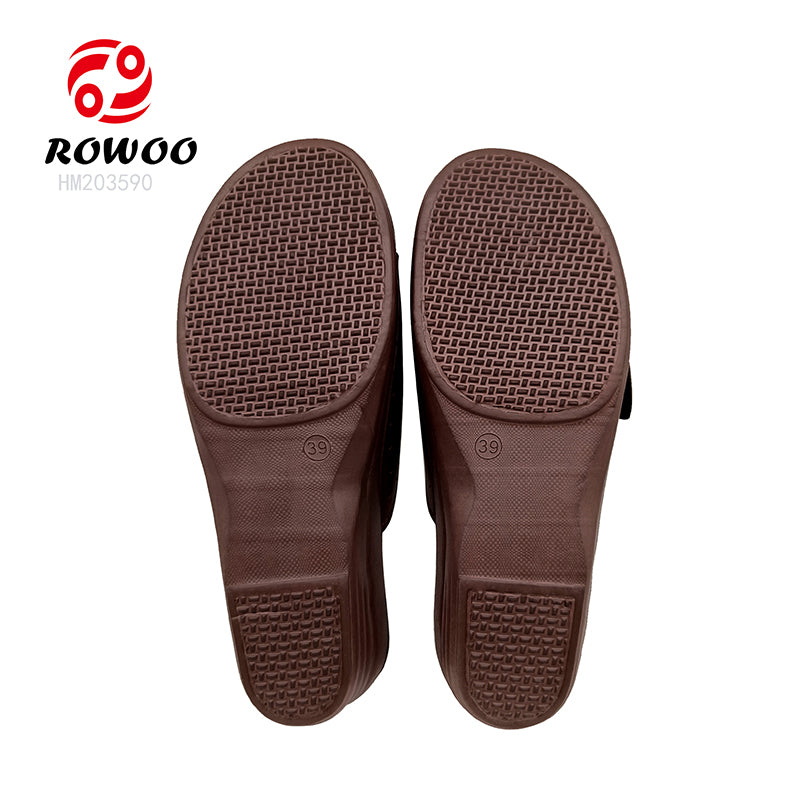 Lightweight Arabic Ladies Wedge Sandals Fashion New Design Slippers Summer Casual Sandals