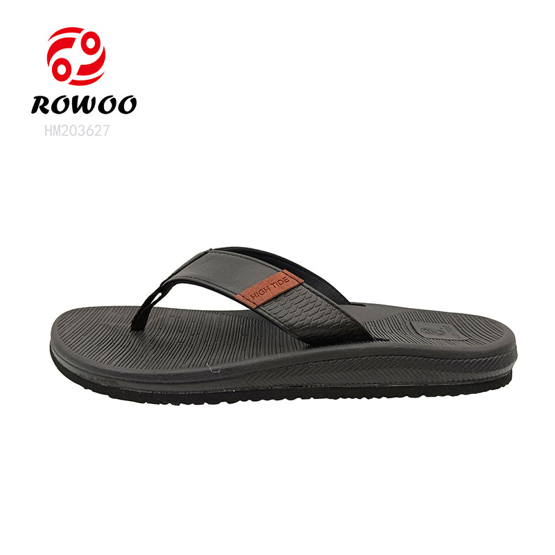 Wholesale Custom Men's Flip-Flops High Quality Summer Winter Spring Leisure Outdoor Sandals Anti-Slip Light Weight Custom