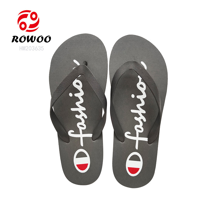 Custom Logo Women's Flip-Flops Soft Lightweight EVA Slippers Round Anti-Slip Platform Summer Beach Vacations