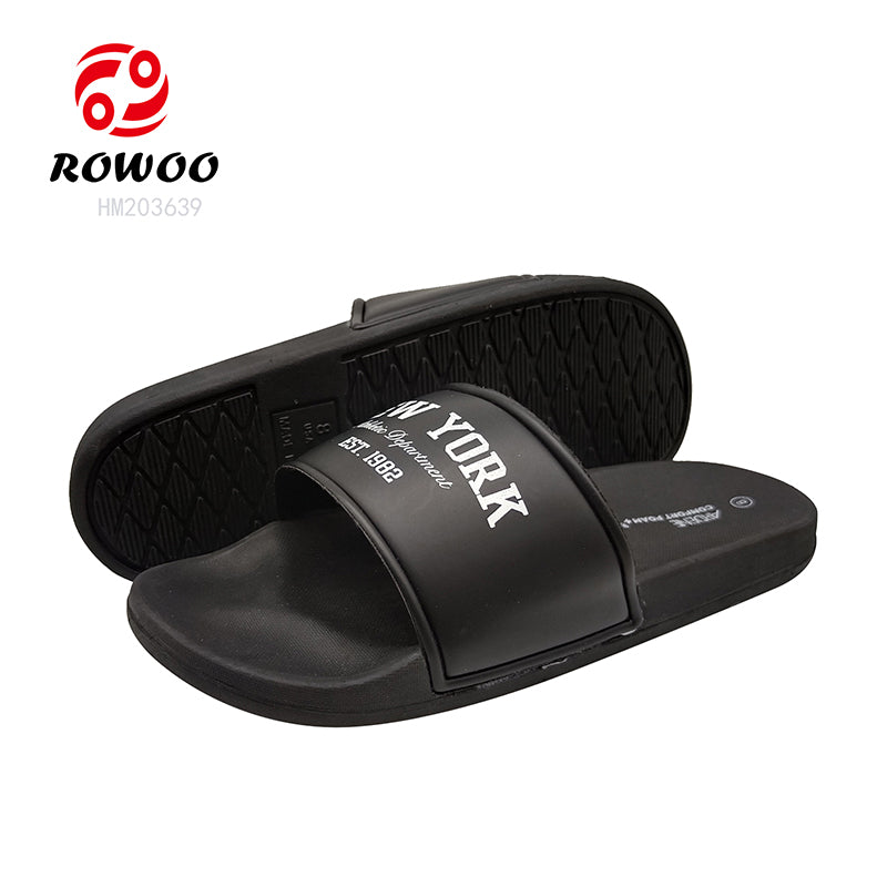 Women's Fashion Summer Sandals City Logo Slippers Soft Sole Breathable Anti-Slip Features