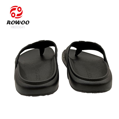 Men Eva Wholesale Flip-Flops Custom Logo Outdoor Sandals Beach Bathroom Non-Slip Quick Dry Breathable Slippers