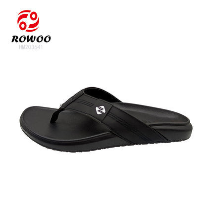 Men Eva Wholesale Flip-Flops Custom Logo Outdoor Sandals Beach Bathroom Non-Slip Quick Dry Breathable Slippers