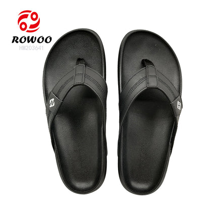 Men Eva Wholesale Flip-Flops Custom Logo Outdoor Sandals Beach Bathroom Non-Slip Quick Dry Breathable Slippers