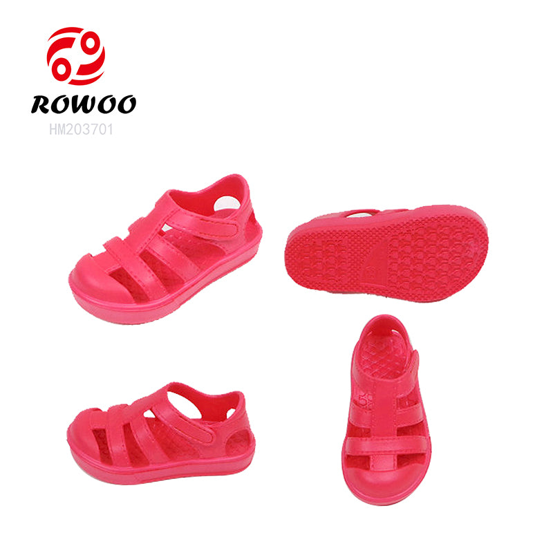 2024 Newest Colorful PVC EVA Girls Boys Sandals