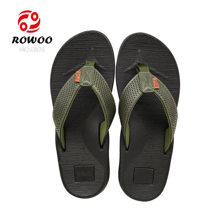 Men's Casual Summer Beach Mesh Cloth Breathable Flip-flops