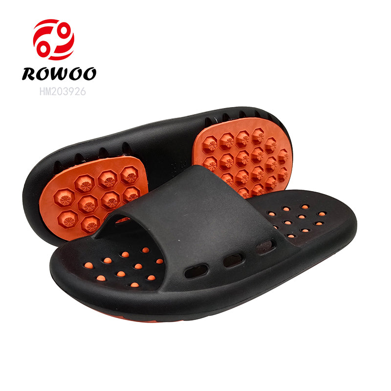 Home Kitchen Slipper Shoes Anti-slip Massage Slides Shoes Rubber Slipper Sandals