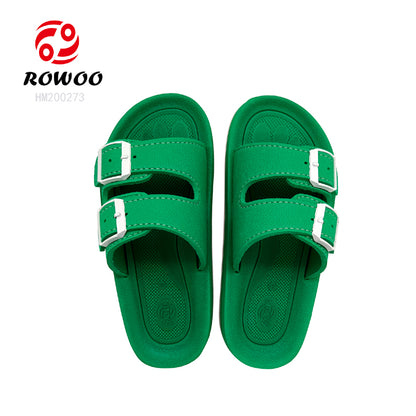 New design casual indoor slipper women flat sandals