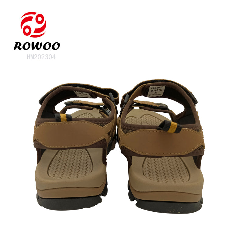 wholesales summer self sticker sport sandals shoes for men