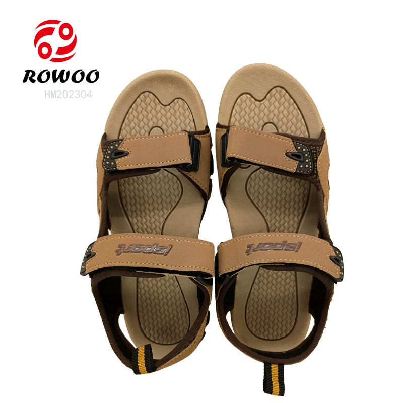 wholesales summer self sticker sport sandals shoes for men