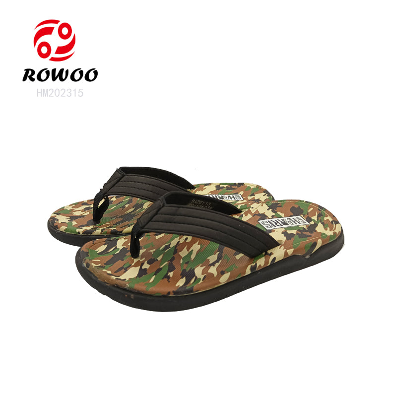 China manufactory cheap beach flipflops slippers shoe for men