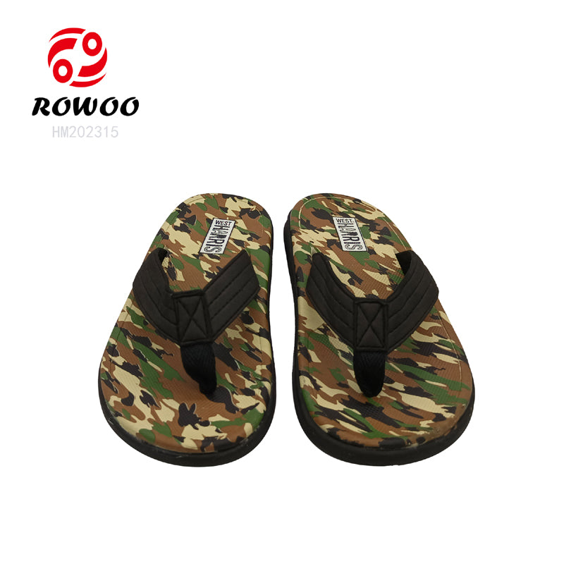 China manufactory cheap beach flipflops slippers shoe for men