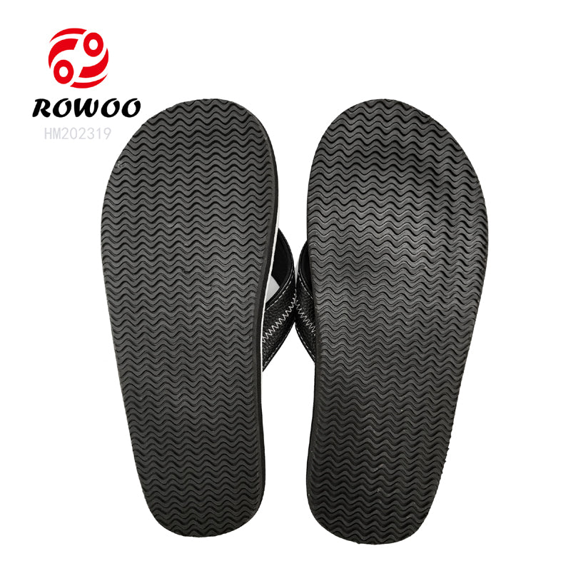 Hot sale open toe summer beach sleepers casual shoes no slip outdoor slippers for men