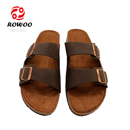 Factory direct OEM available cozy open toe super quality cheap slipper shoes for men