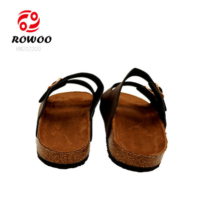 Factory direct OEM available cozy open toe super quality cheap slipper shoes for men